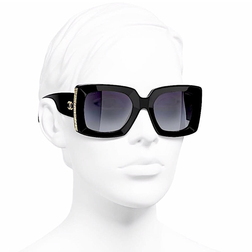 CHANEL Rectangle Sunglasses - Picture 5 of 8